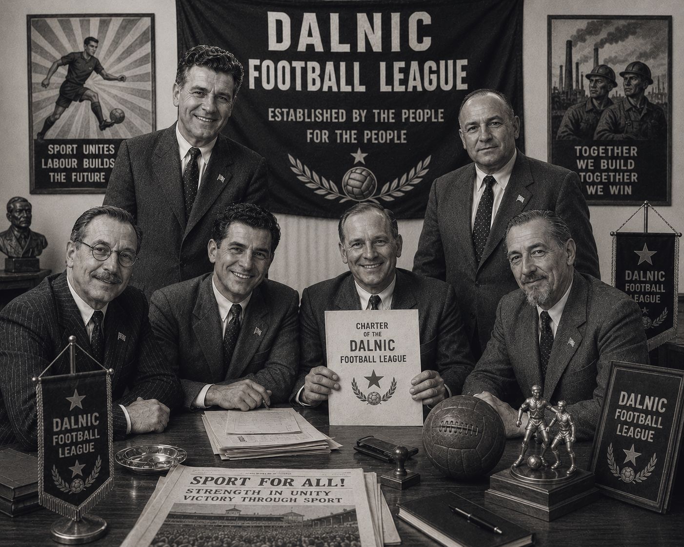 Founders of the Dalnic Football League, 1952
