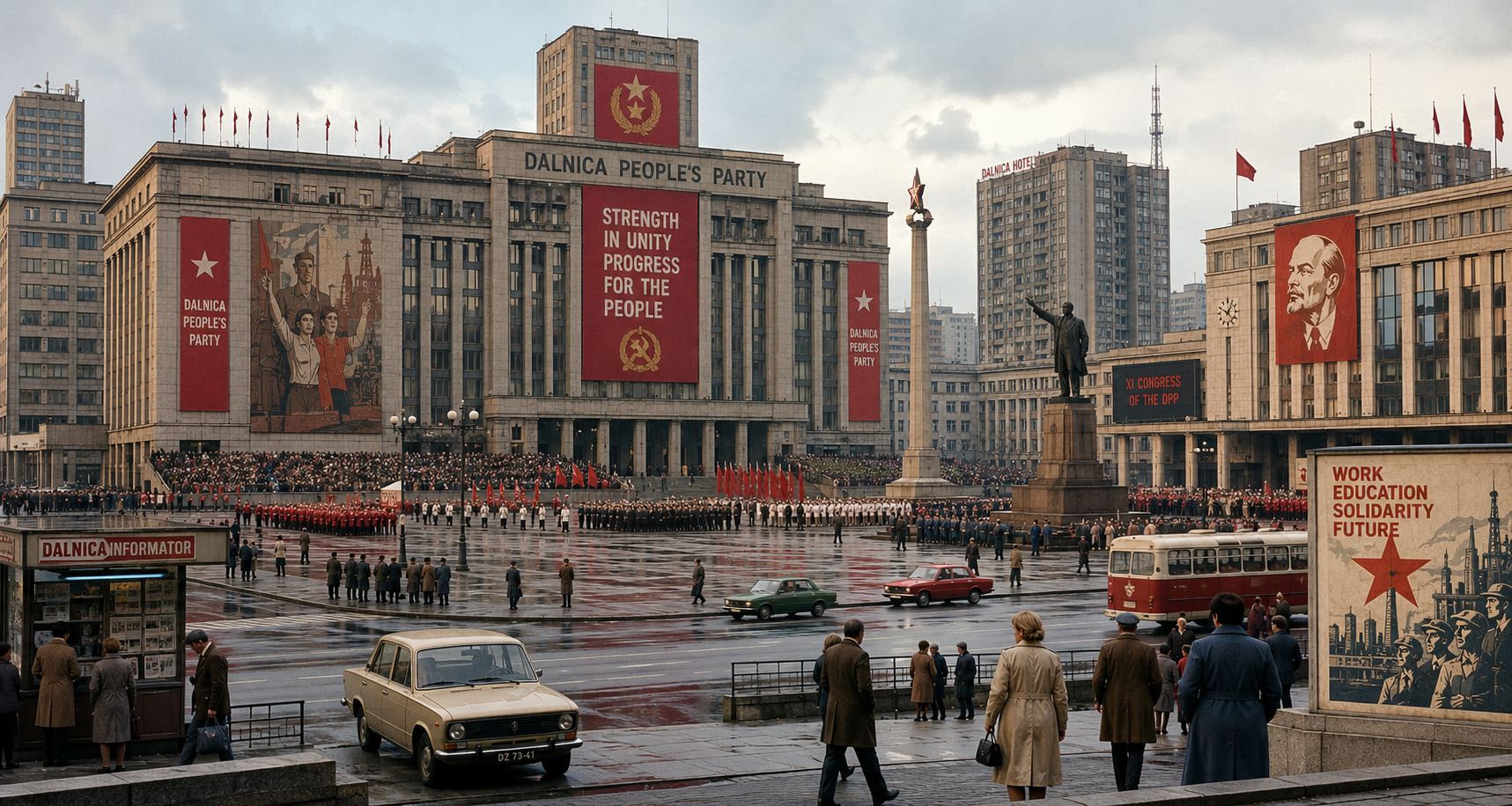 The People’s Party headquarters in Dalnica, c.1982