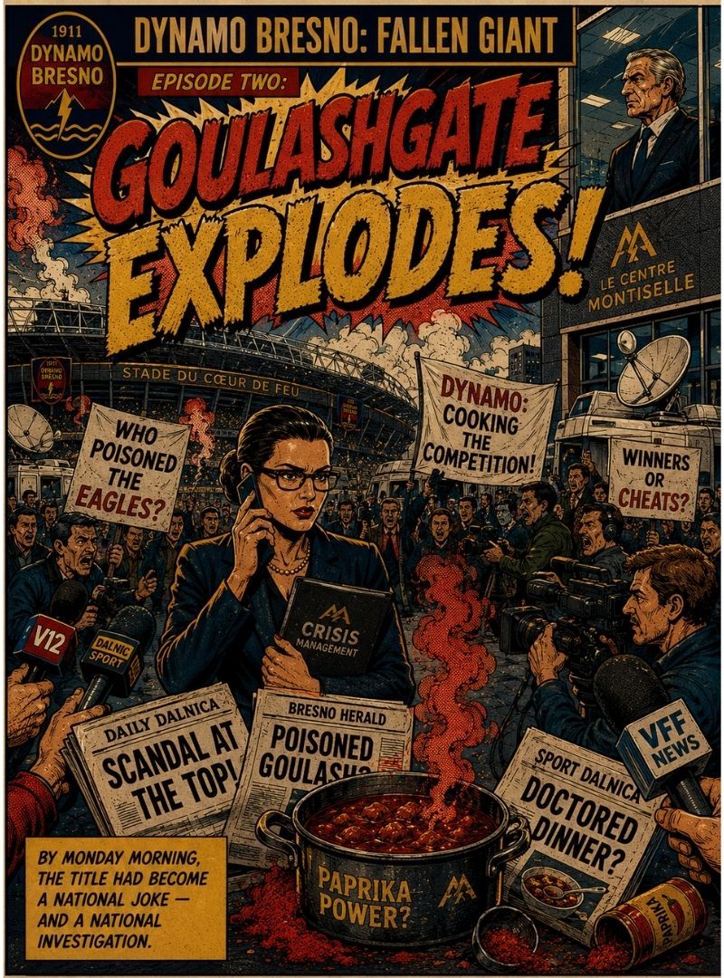 Issue 2 title page: GoulashGate Explodes!